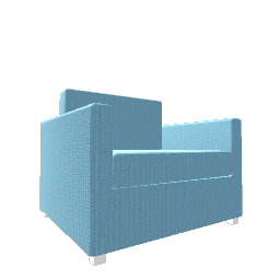 Comfy Armchair - Sky Blue
