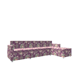 Comfy L Sofa - Floral PAP Left