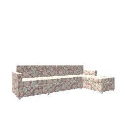 Comfy L Sofa - Floral Pastel Left