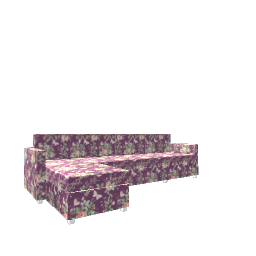 Comfy L Sofa - Floral PAP Right