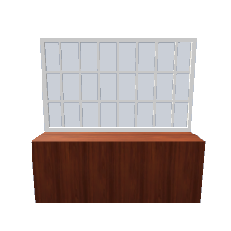 Windowseat - Sapele White