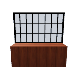 Windowseat - Sapele Black