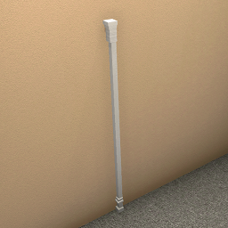 Panel corner detail - White