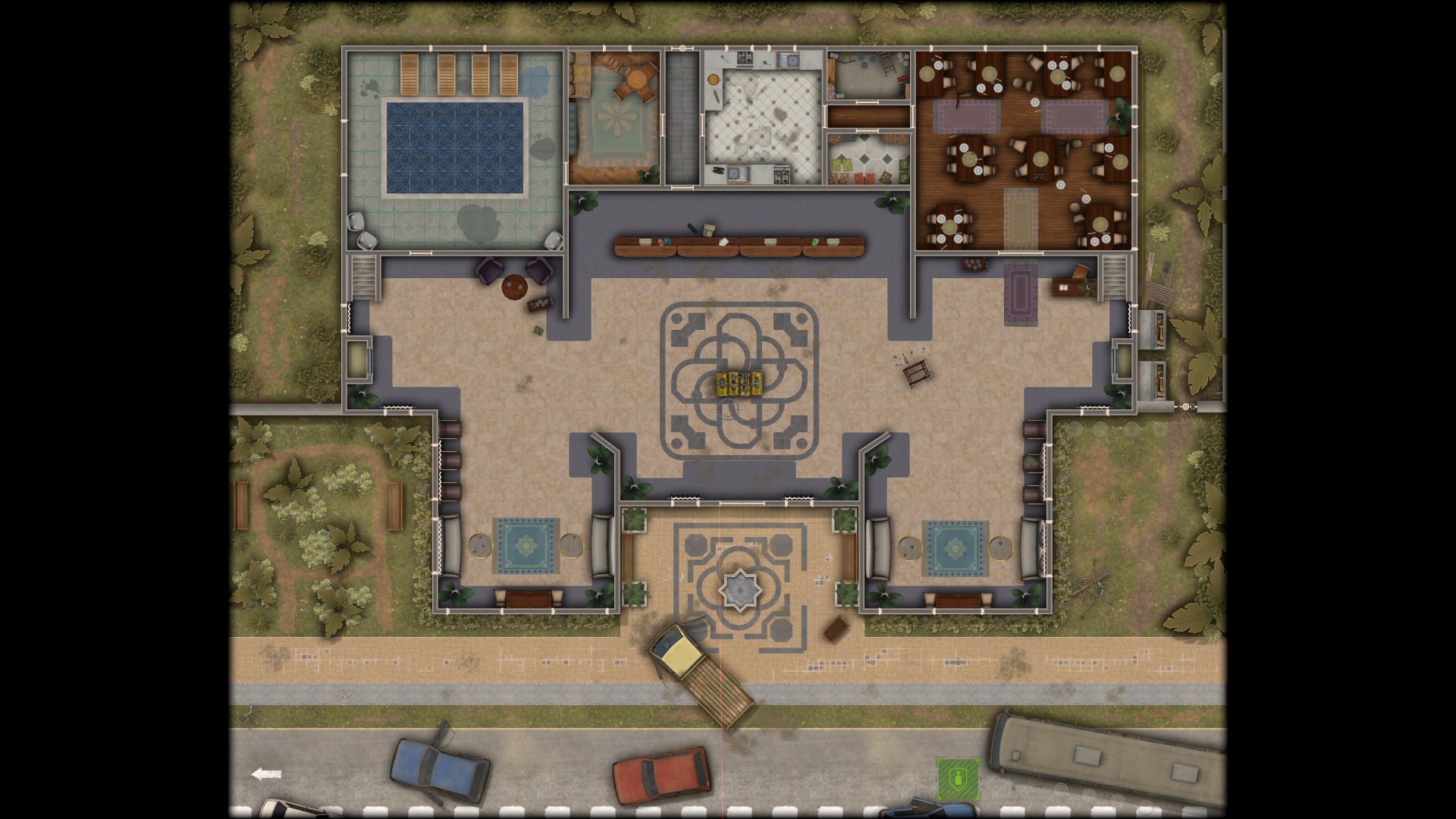 Troubles in Africa: "3 Star Hotel" Entry Floor