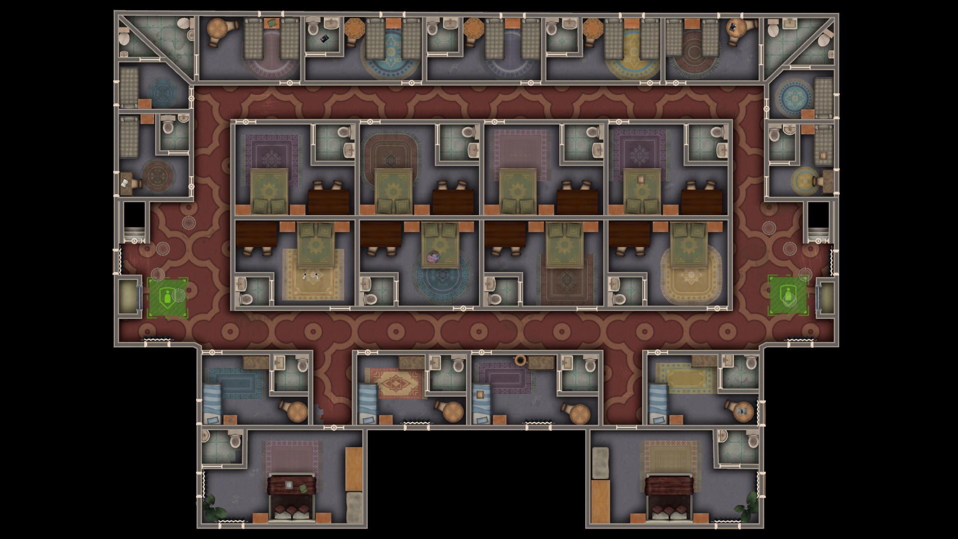 Troubles in Africa: "3 Star hotel" Top Floor