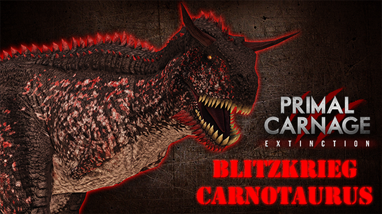 Blitzkreig Carnotaurus [Skin+Mutation] [Summer/Meltdown 2023]