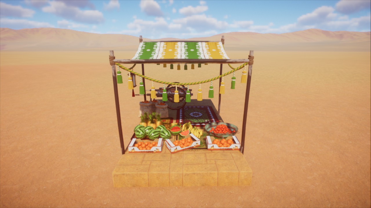 Oriental Fruits Stall