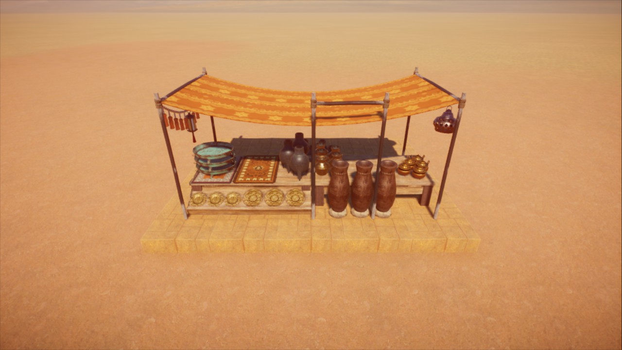 Oriental Metalware Stall
