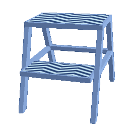 Small Step Stool - Blue