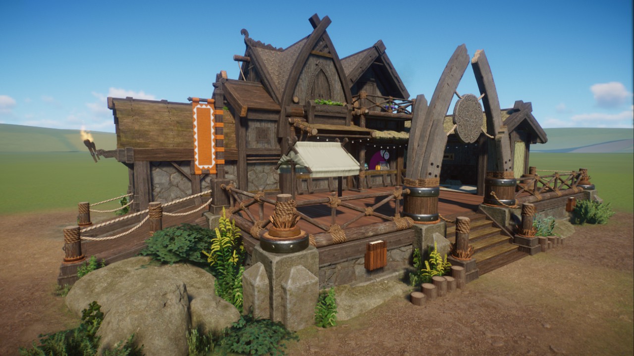 Nordic Blacksmith Shop/Food Court