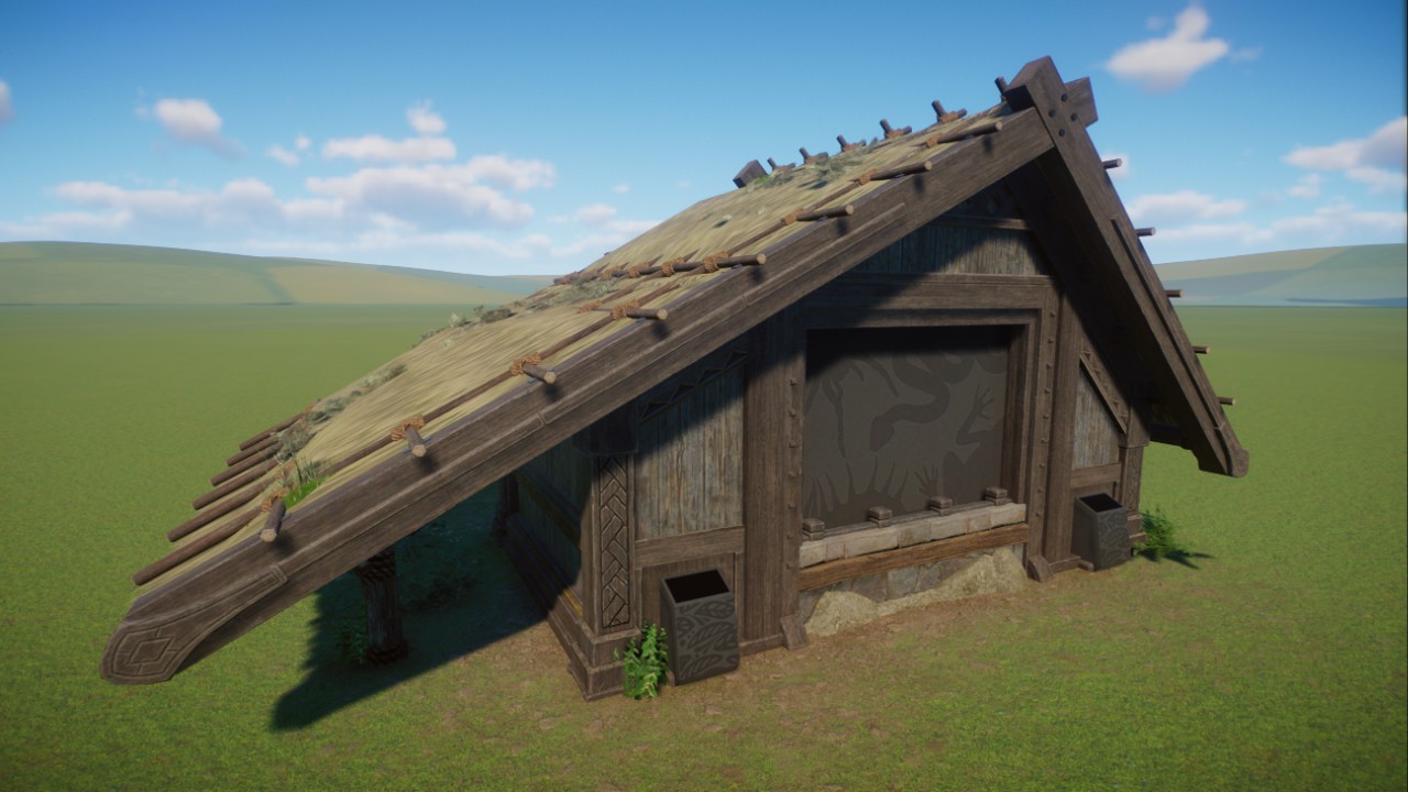 Nordic Small A-Frame Exhibit/Shop Shell