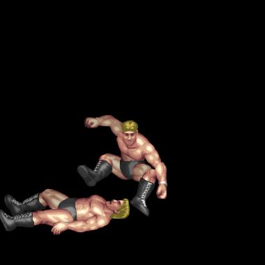 Spinning Leg Drop (Face Up)