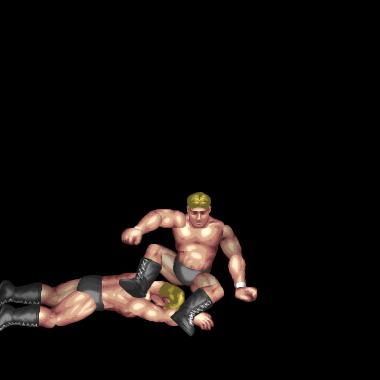 Rolling Leg Drop (Face Down)