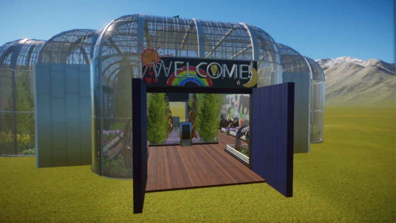 Grand Zoo Entrance