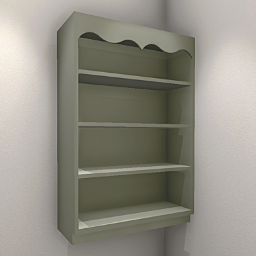 Rosemary Kitchen shelves 75 cm - Sage green