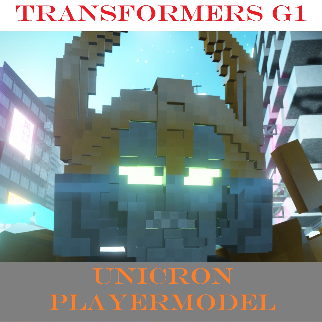 Transformers G1 Unicron Playermodel
