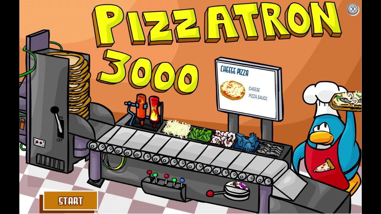 Pizzatron 3000 - Club Penguin