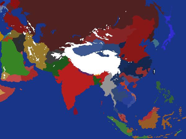 Asia - 1950 preview