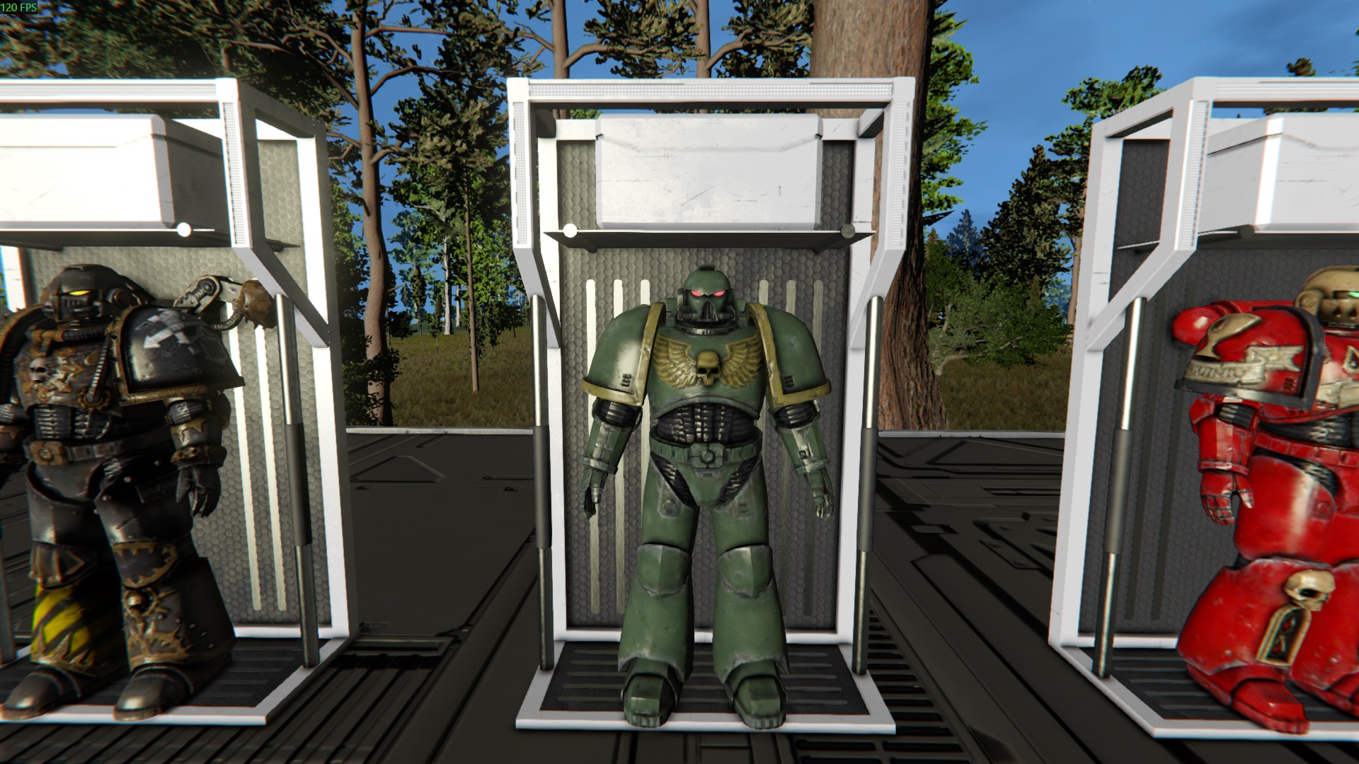 Warhammer 40k Dark Angel Swappable suit