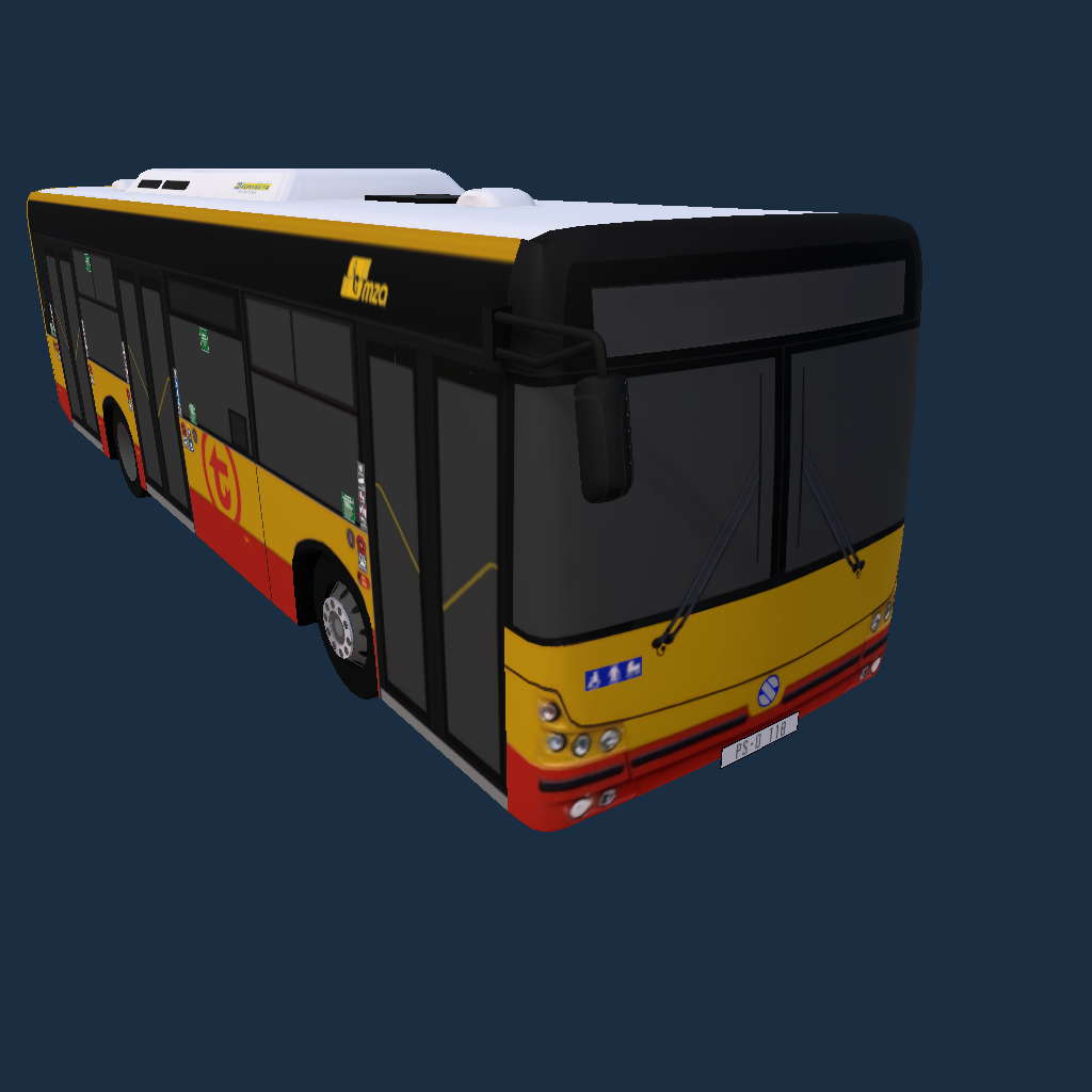 Solbus SM10 MZA Warszawa z 2013r.