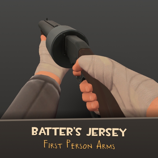Official First-Person Arms for Batter's Jersey