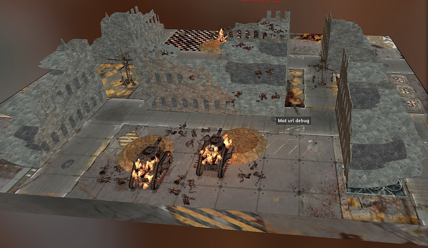 60 x 44 Remo's 40k Map - 6'x4' Imperatorograd resized for 9th by Marius Evander
