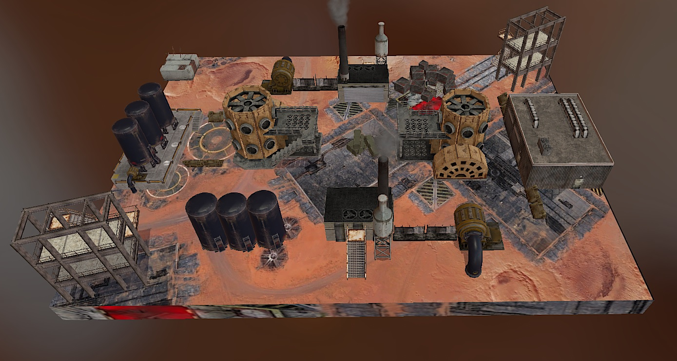 60 x 44 BCB Additive Load 6x4 - Martian Industrial Conflict (Balanced)  Updated for 9th by Marius Evander