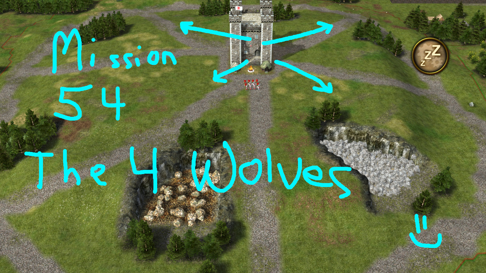 Mission 54 The Four Wolves