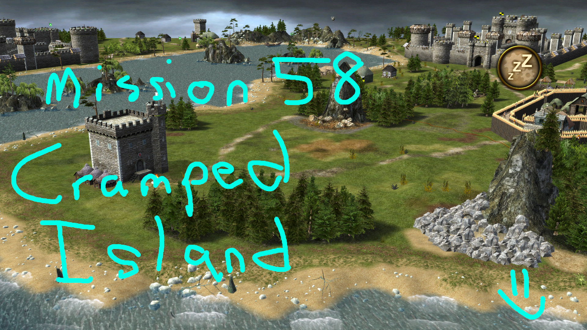 Mission 58 Cramped Island