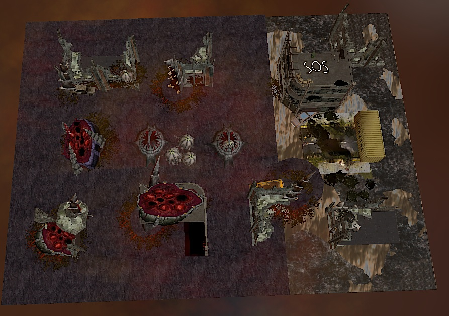 60 x 44 BCB Map ITC - Star Children's Approach 40k by Shadowtrinity Redesigned for 9th edition by Marius Evander