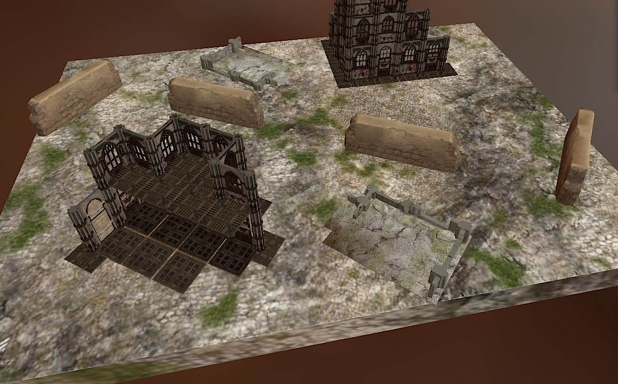 60 x 44 40k BCB ITC LVO Map Vanguard Guideline v2.0 by Khyzor Altered for 9th edition by Marius Evander