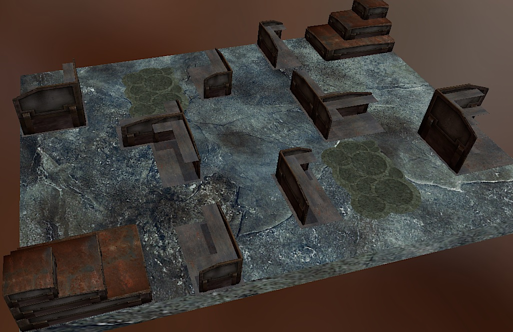 60 x 44 Kastellingrad Search and Destroy by ambush slight adjustments for 9th edition by Marius Evander.