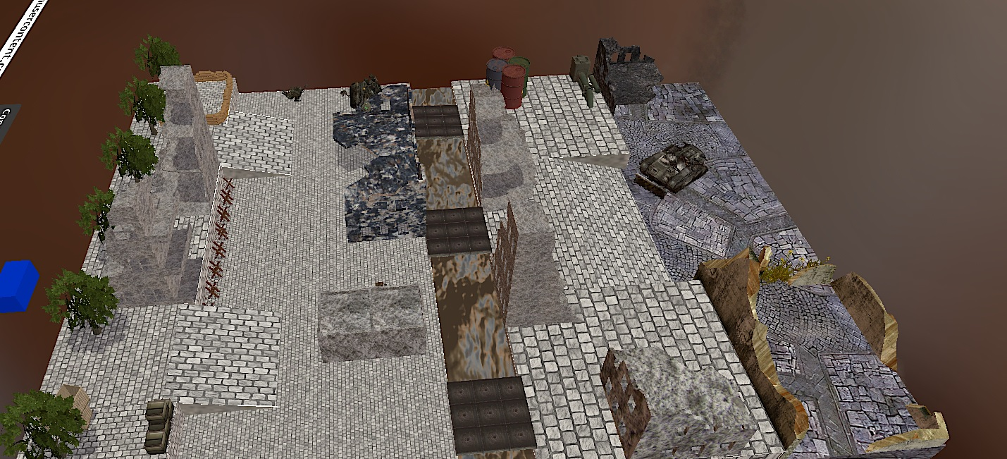 60 x 44  Warhammer 40K Map City Ruins 3D Map by lotusdreams Updated for 9th edition by Marius Evander