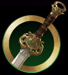 Player receive The Blue Blade (weapon)