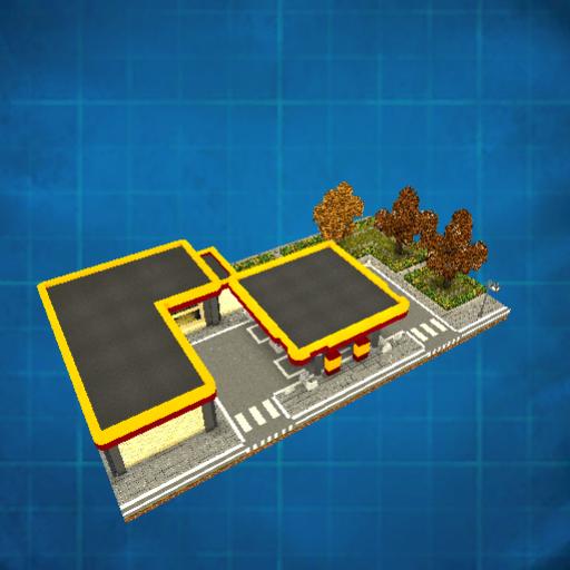 gas station