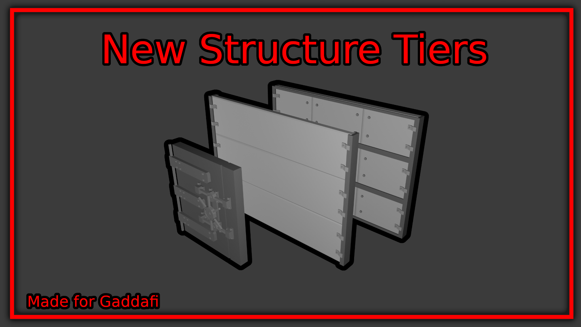 New Structure Tiers – Unturned Mod