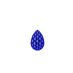 Dragon Egg - Glowing Blue