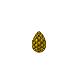 Dragon Egg - Glowing Gold