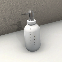 Soap Dispenser - White and chrome