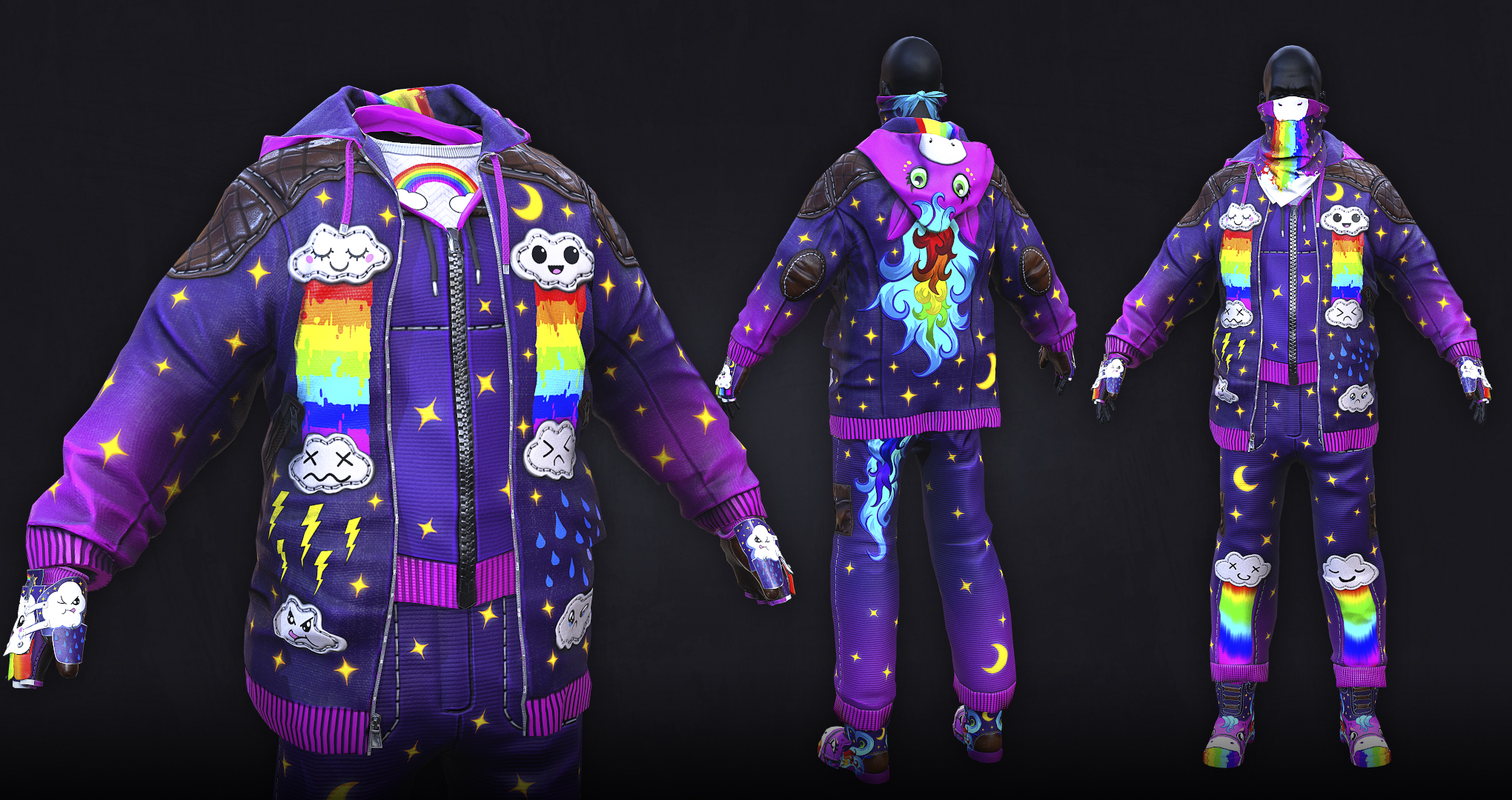 Rainbow Pony Jacket