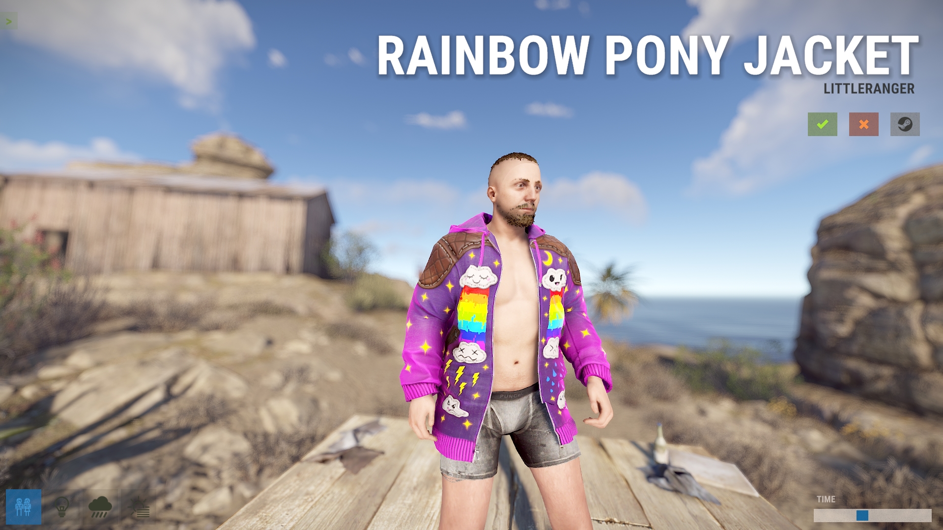 Rainbow Pony Jacket
