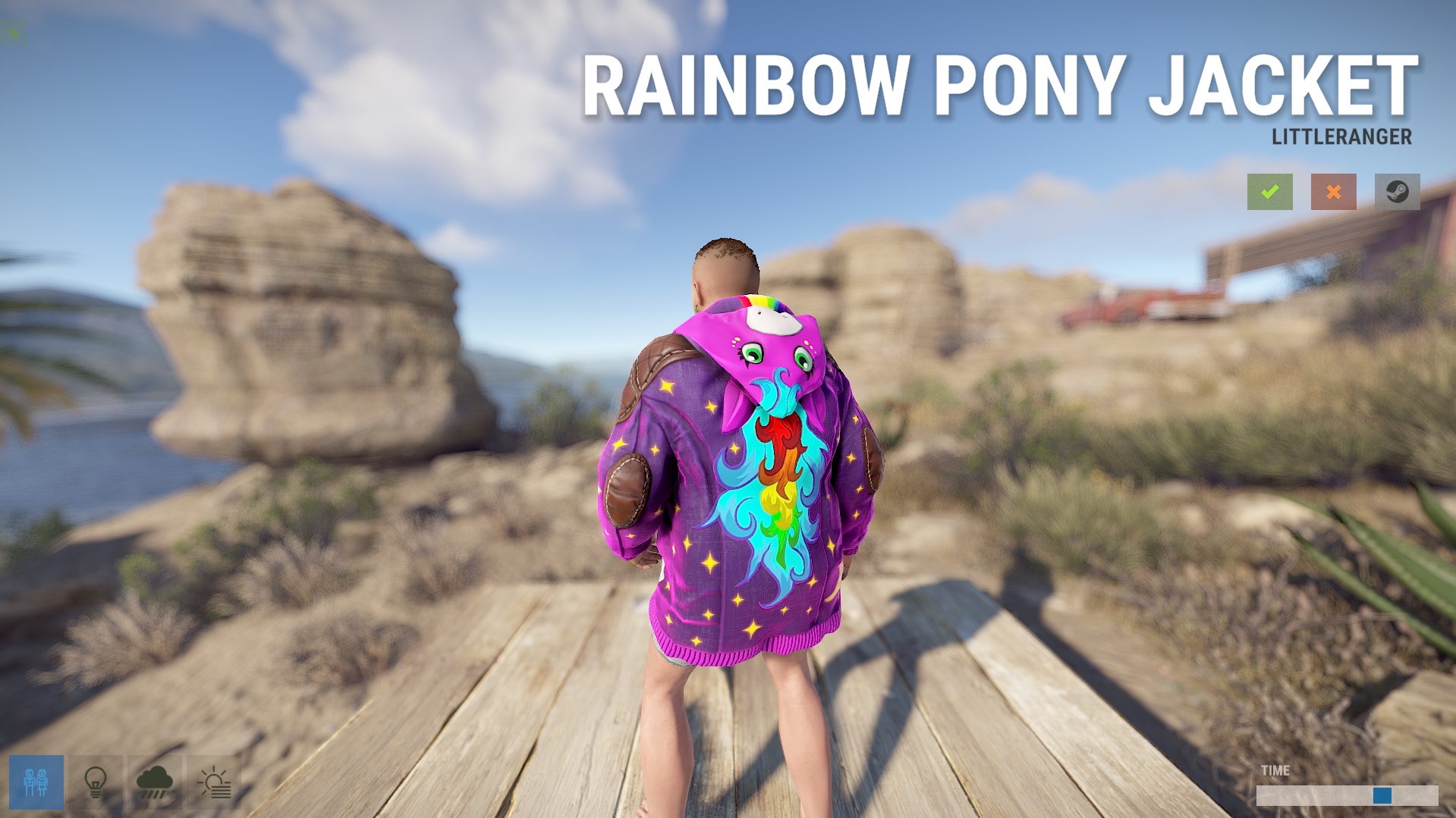 Rainbow Pony Jacket
