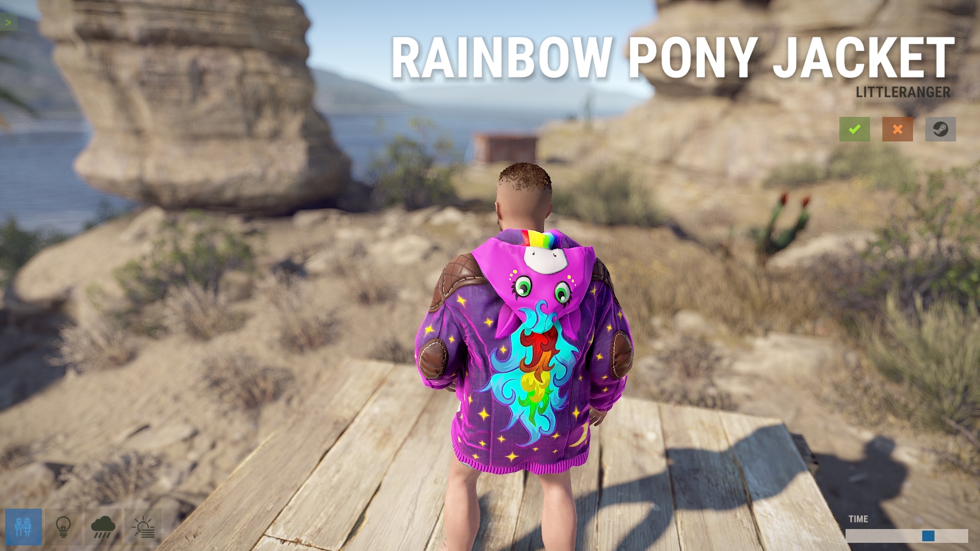 Rainbow Pony Jacket