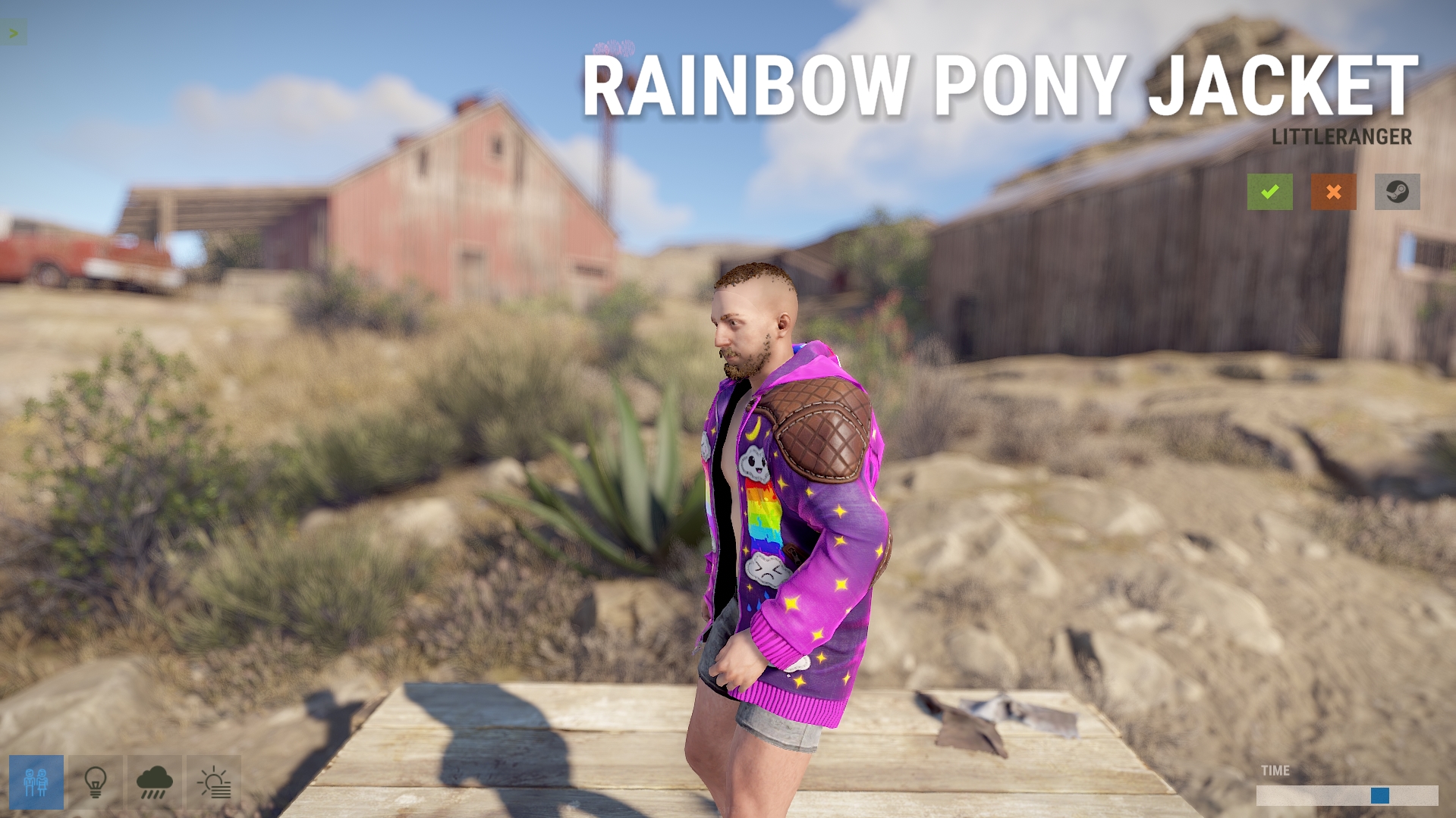 Rainbow Pony Jacket