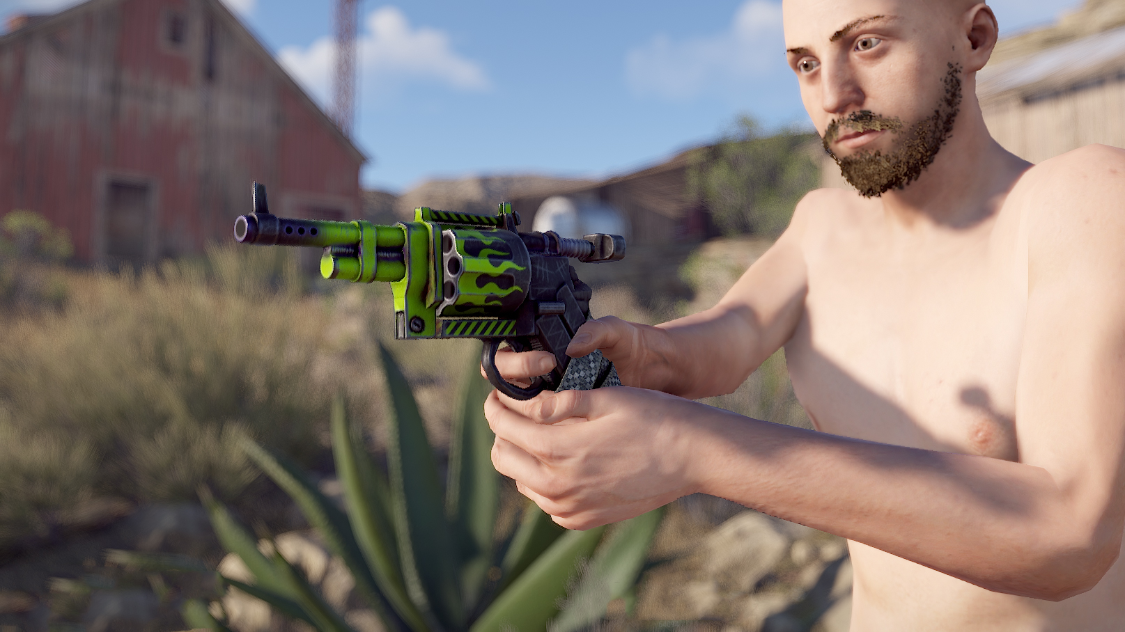 Toxic Flame Revolver
