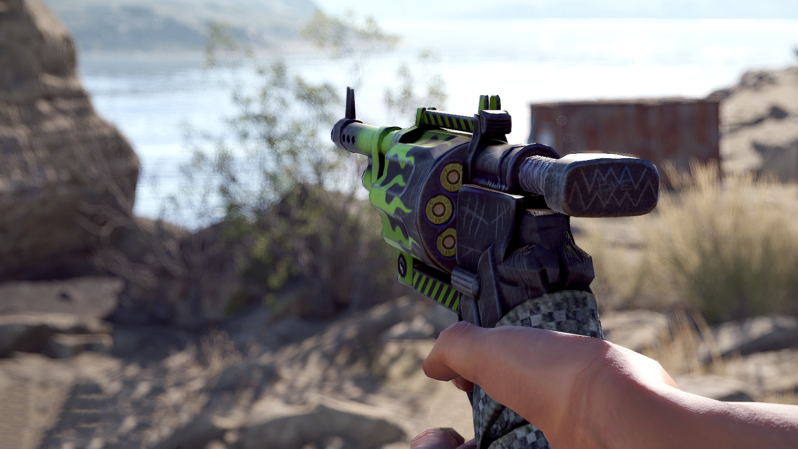 Toxic Flame Revolver