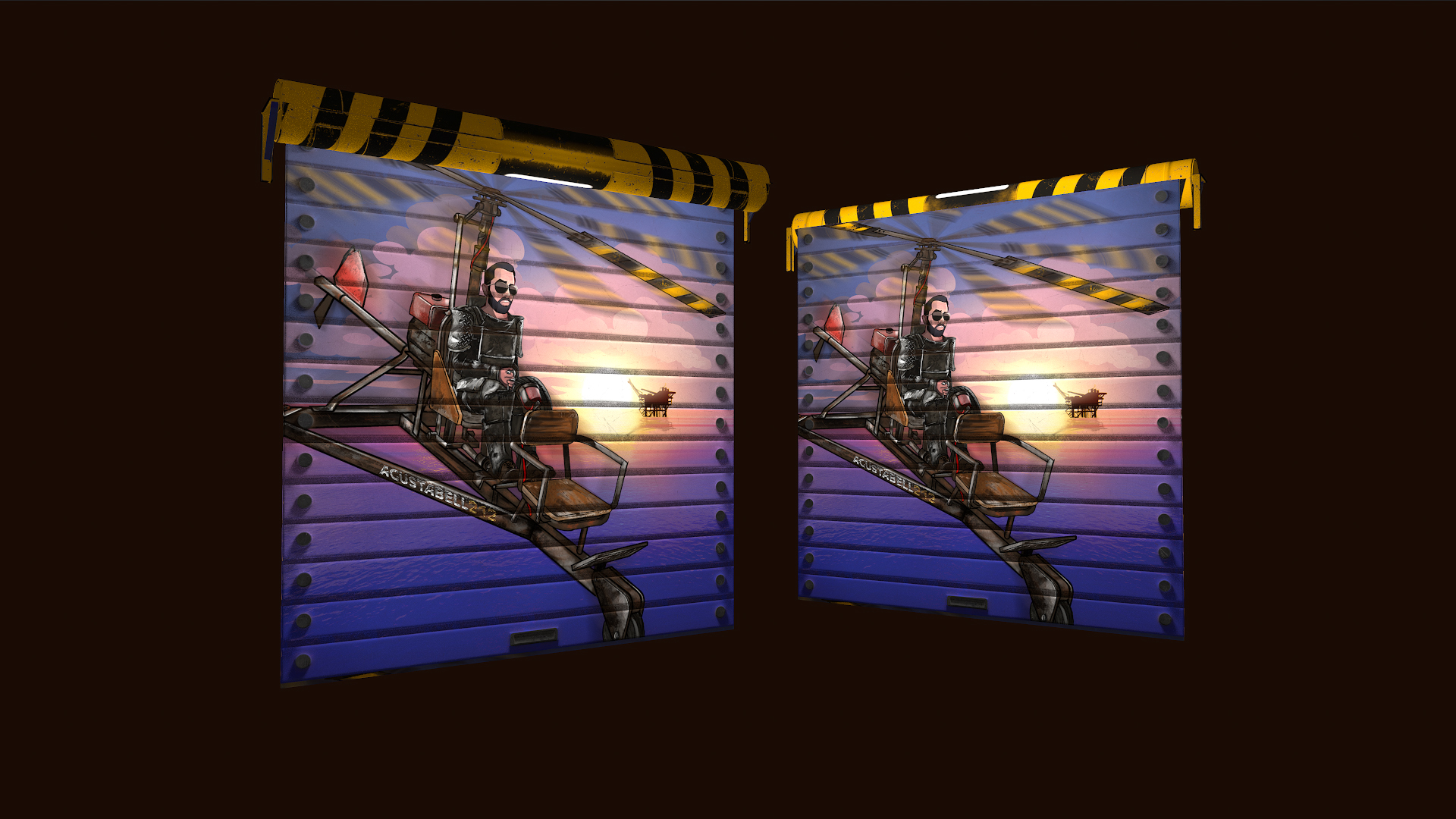 Agustabell Garage Door