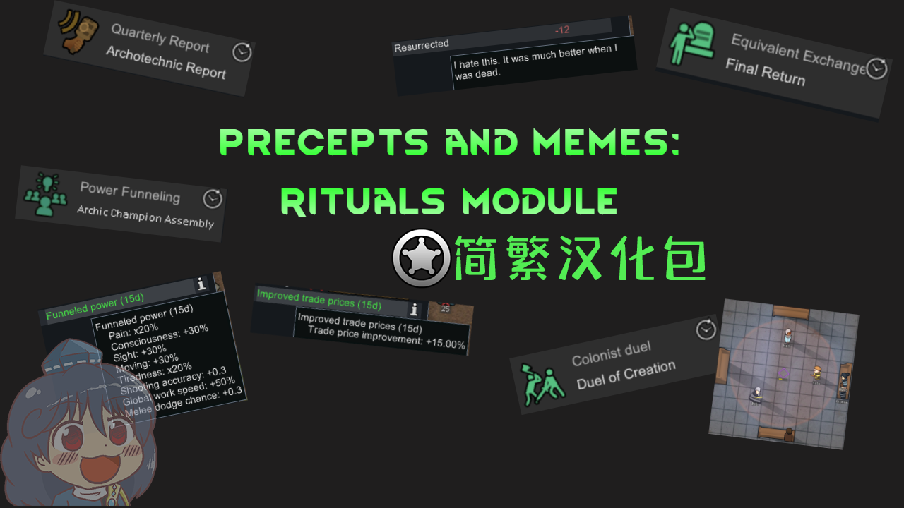 Precepts and Memes - Rituals module 简繁汉化包
