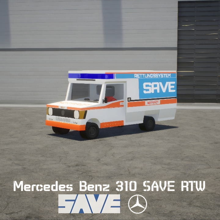 Mercedes-Benz 310 BMFT SAVE RTW /// Remastered version /// RTW 2