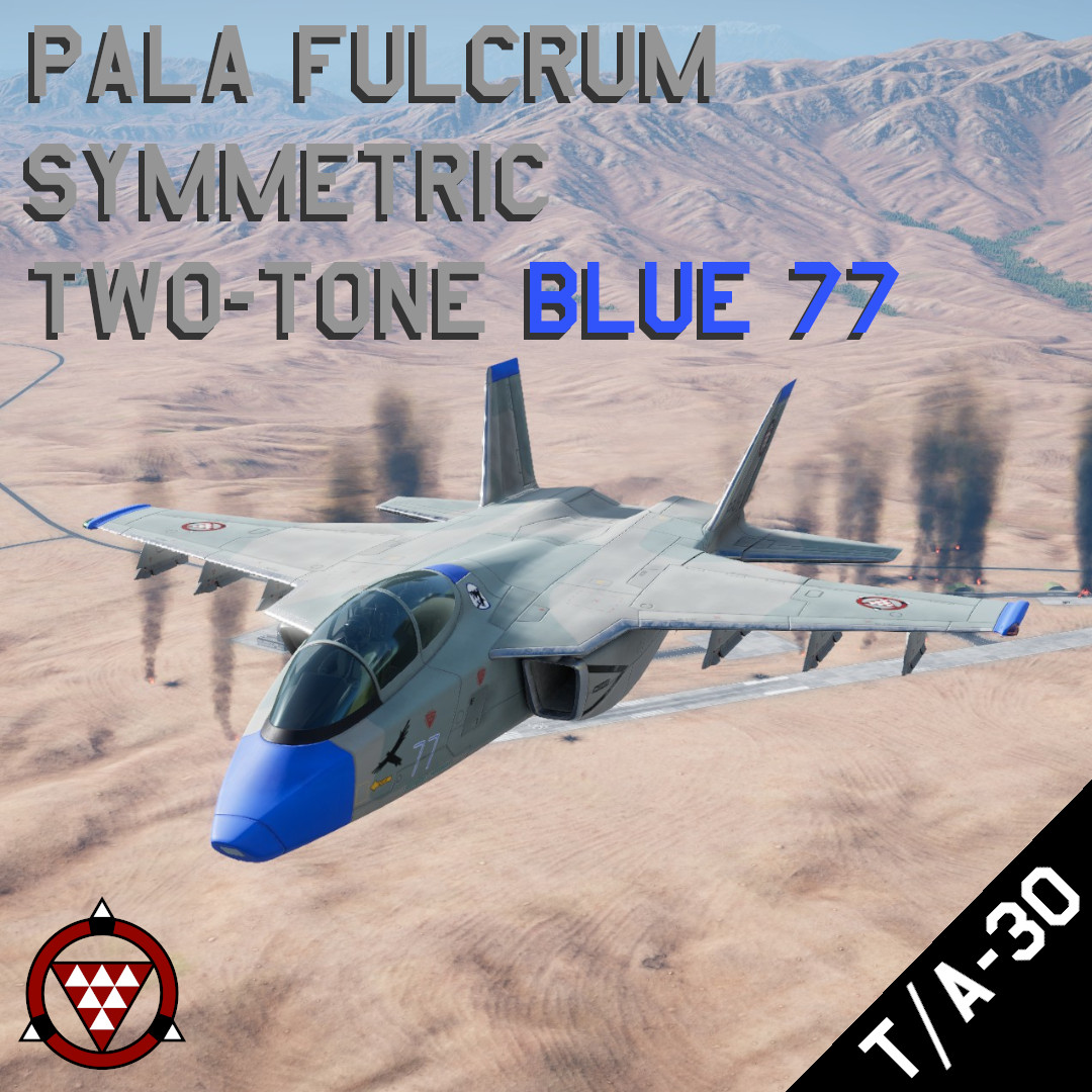 PALA Fulcrum Two-Tone Symmetric (Blue 77) - T/A-30